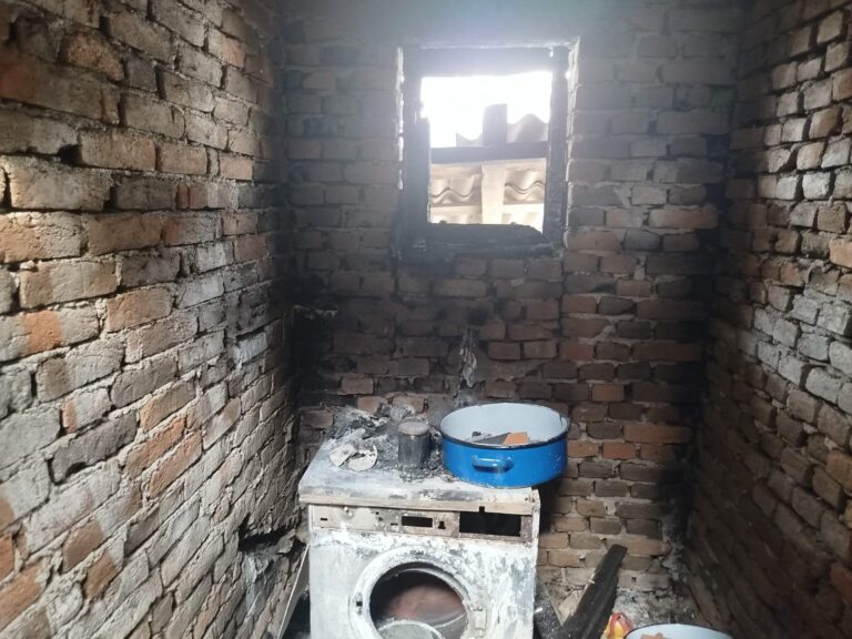 Veliki požar u selu Bioska / foto: Grad Užice