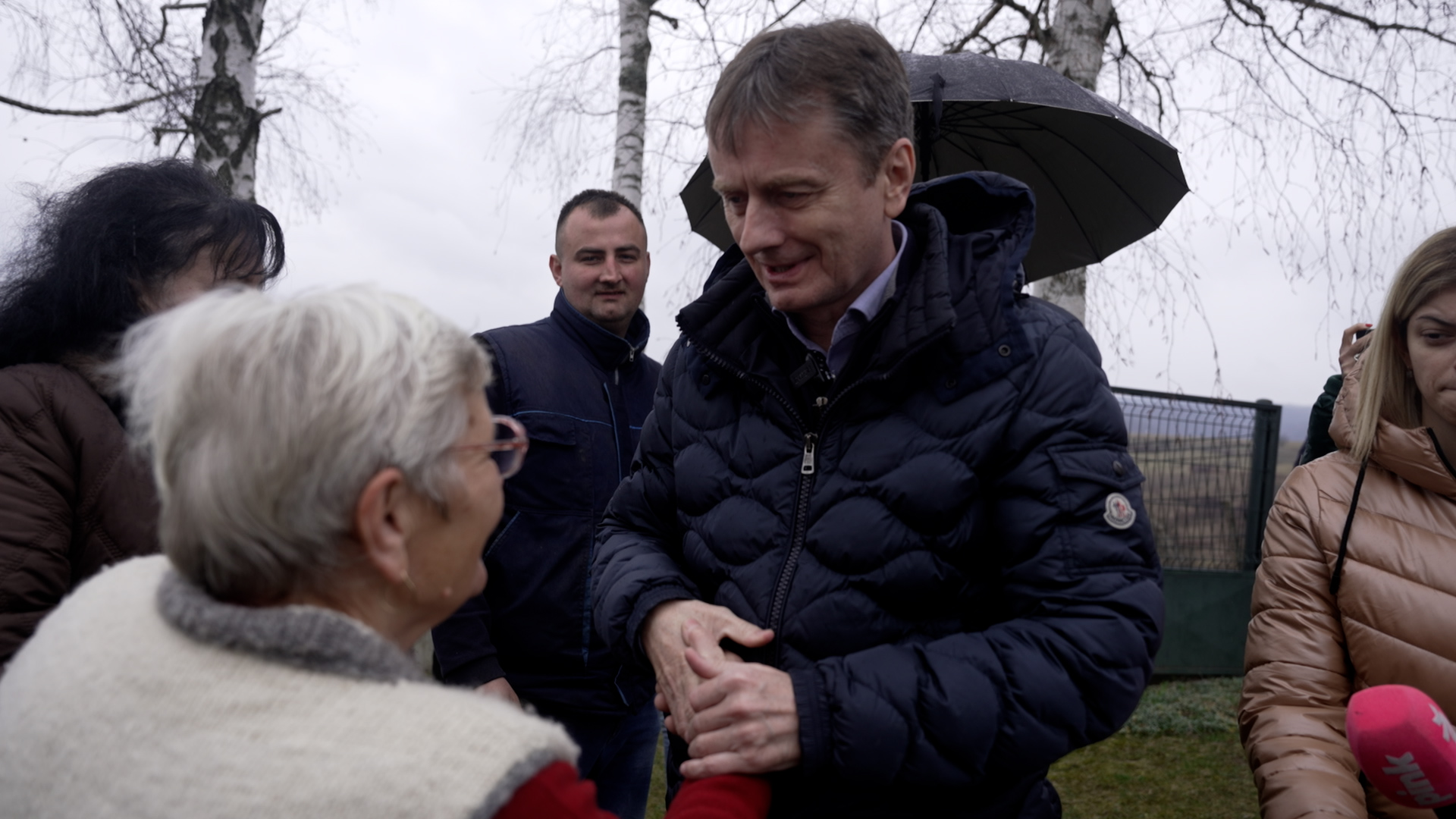Ministar Darko Glišić u poseti Dragačevu / foto: RINA