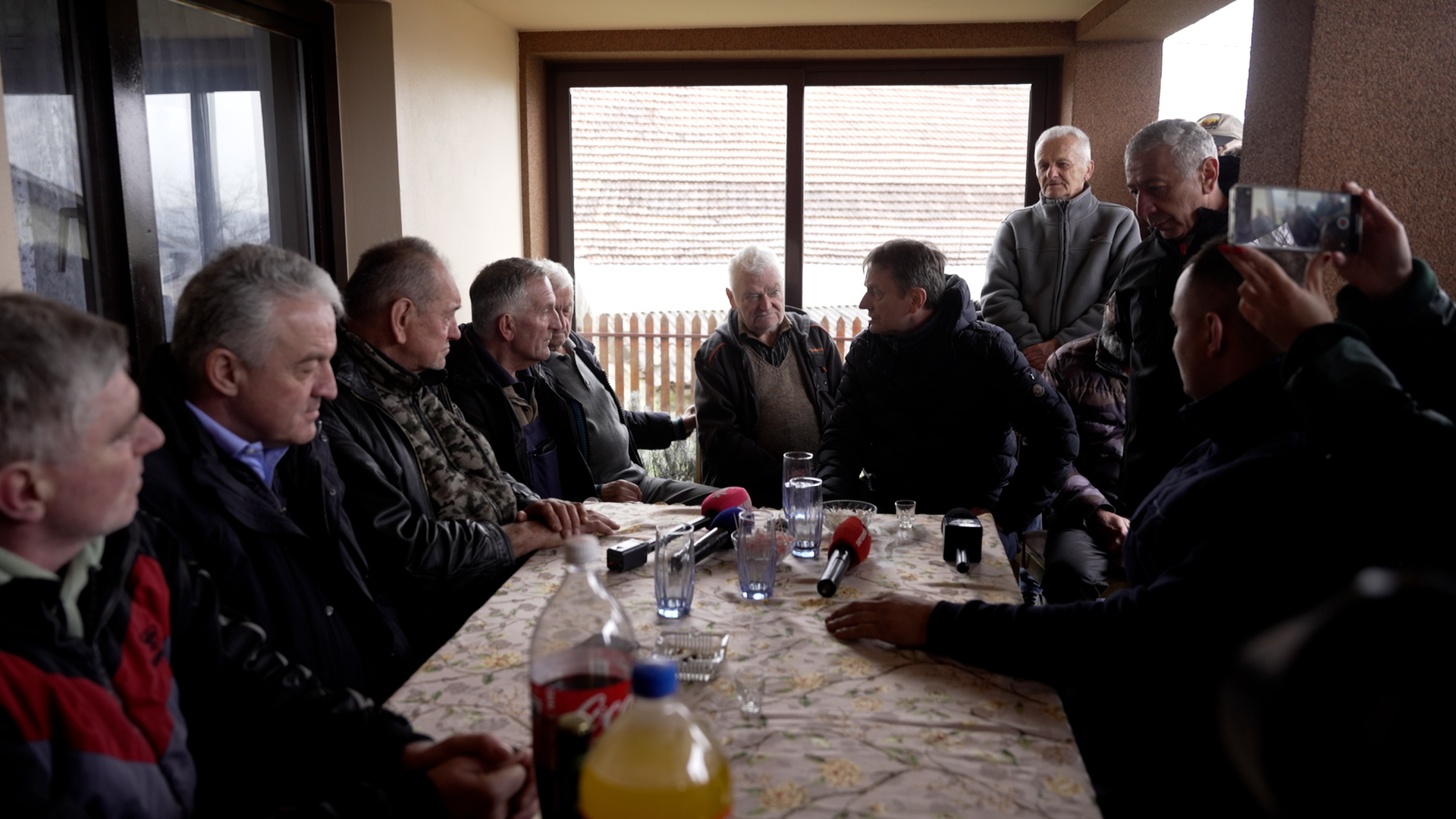 Ministar Darko Glišić u poseti Dragačevu / foto: RINA