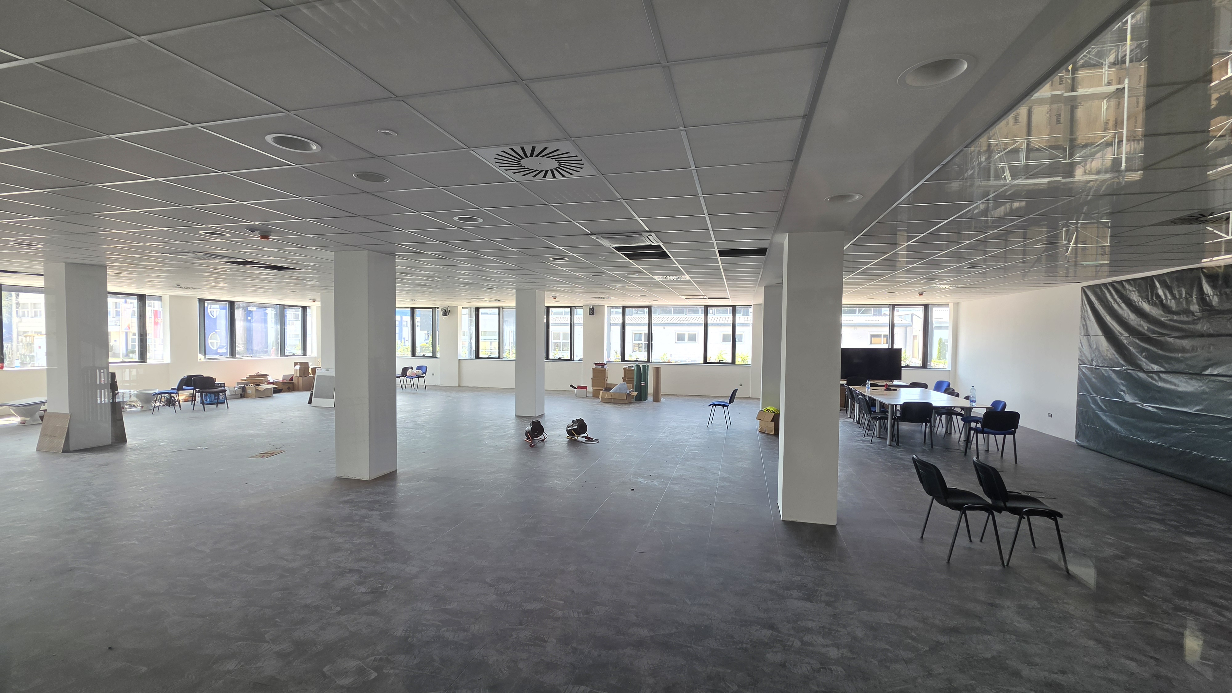 Izgradnja zgrade NTP u Čačku privodi se kraju / foto: RINA