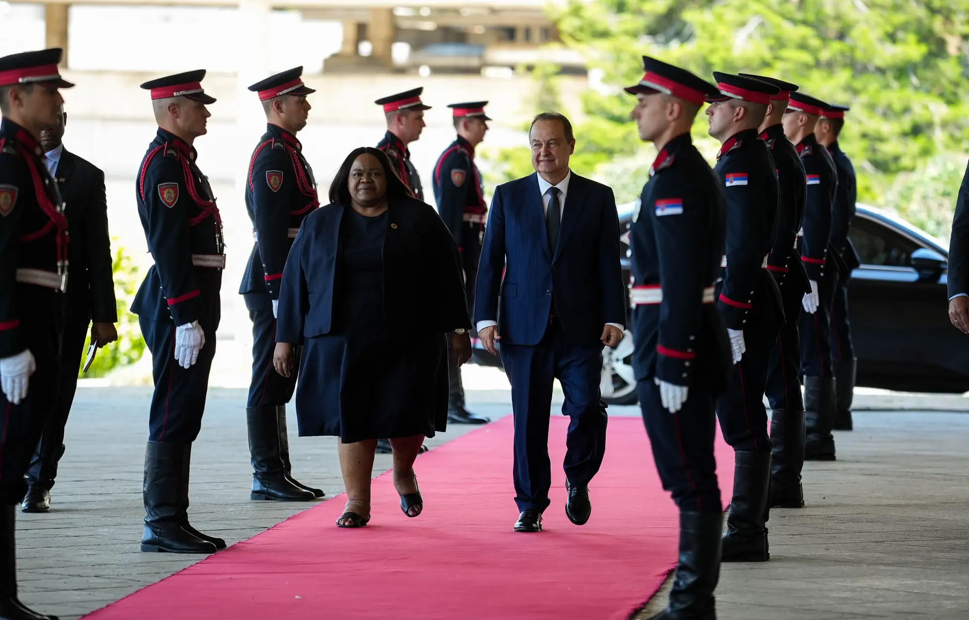 Dačić i ministarka Namibije potpisali memorandum o saradnji u borbi protiv teških krivičnih dela