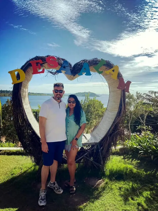 Supruga iz Singapura mu je velika podrška / foto: Privatna arhiva
