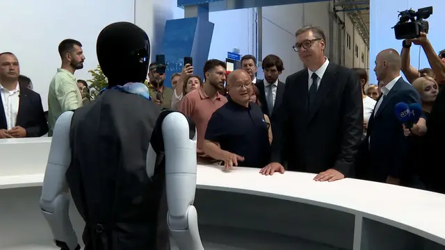 Vučić u Šapcu/ Foto: RINA