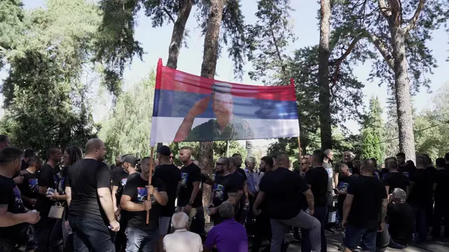 Ratko Mladić sahranjen na Topčiderskom groblju / foto: RINA