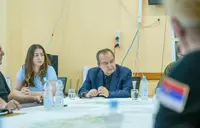 Macut i Dačić obišli Deliblatsku peščaru, ruski Iljušin uključen u gašenje požara
