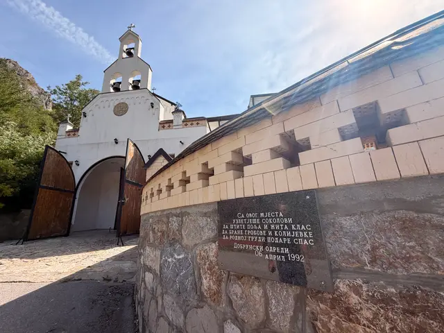 Manastir Dobrun kod Višegrada / foto: RINA