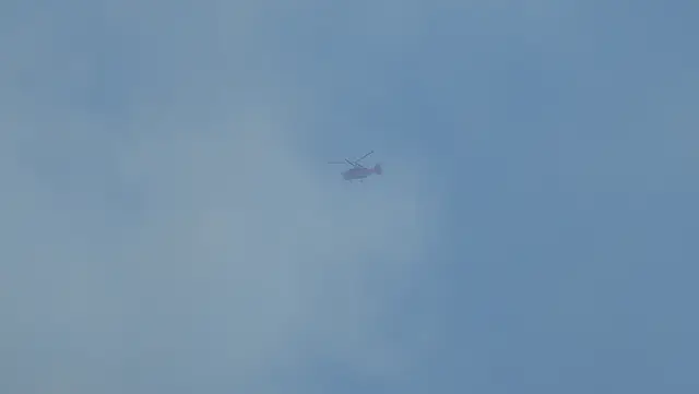 Helikopteri gase požare u dolini Ibra/ Foto: RINA