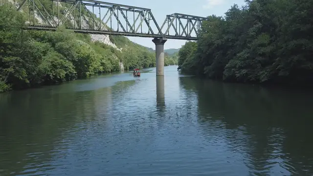 ČAČAK -  ŽELEZNIČKI MOST - OVČAR BANJA - FOTO - RINA