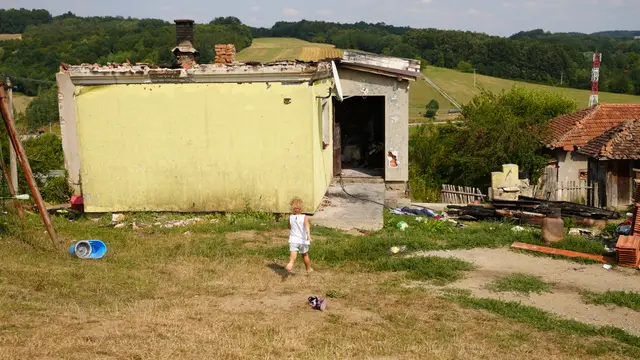 Gornji Milanovac – Sinoševići – požar na porodičnoj kući – Foto: Jovan Nikolić / RINA