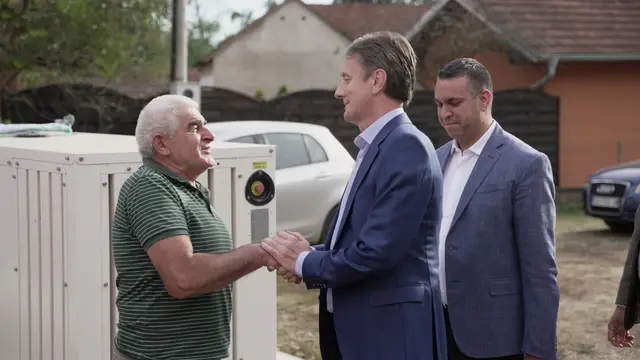 Darko Glišić domaćinski dočekan u selu Mrčajevci / foto: RINA