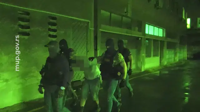 Hapšenje osumnjičenog za silovanje i pokušaj razbojništva - Foto: Printscreen/Ministarstvo unutrašnjih poslova Srbije