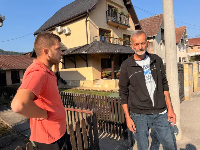 Teška noć za stanovike Guče / foto: RINA