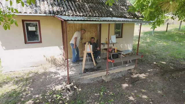 Vojo u penziji postao slikar, foto: RINA