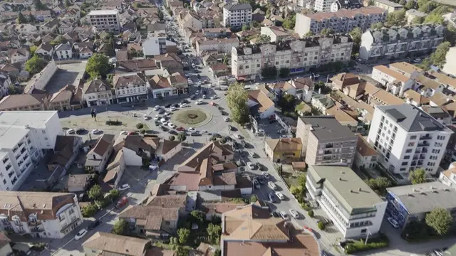 Paralisan saobraćaj u Čačku / foto: RINA