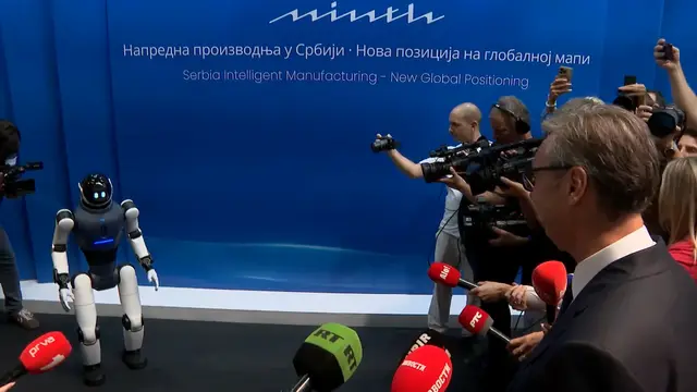 Vučić u Šapcu/ Foto: RINA