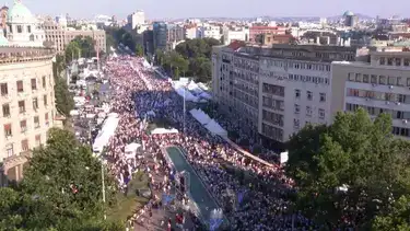Preko 200.000 ljudi i preko 2.000 bajkera: Oglasio se MUP o broju ljudi na velikom narodnom skupu u Beogradu