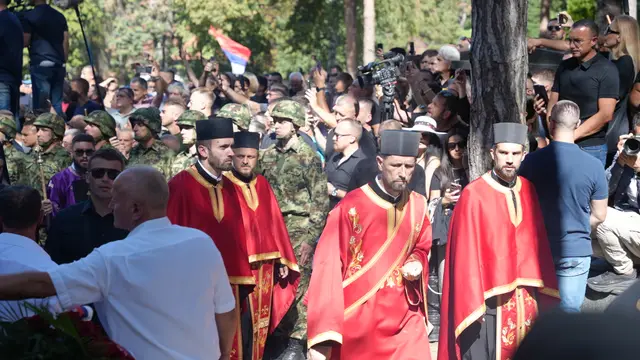 Ratko Mladić sahranjen na Topčiderskom groblju / foto: RINA