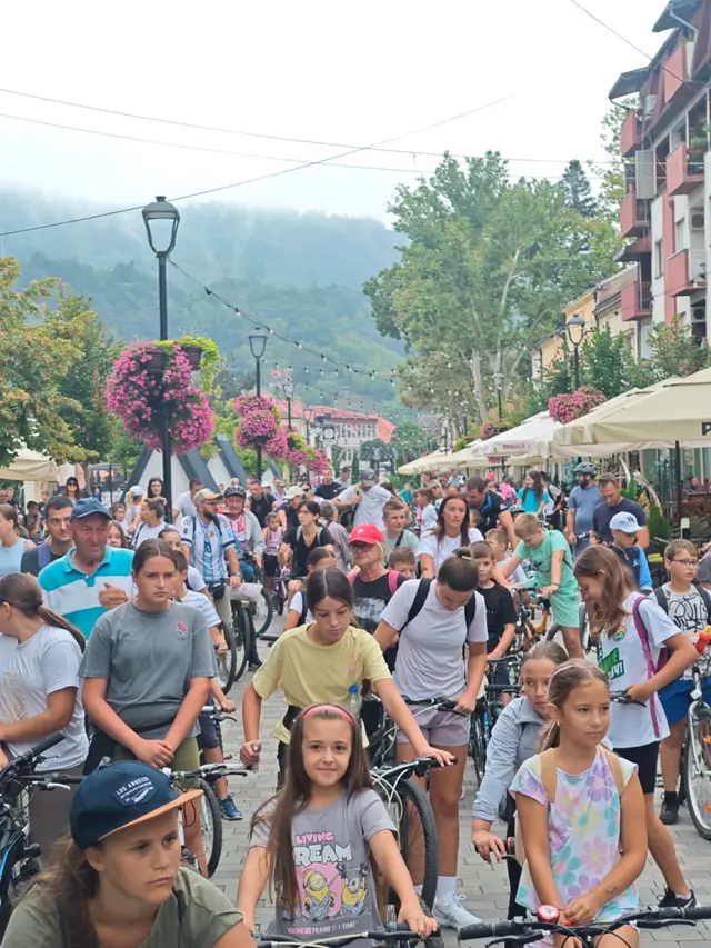 Biciklijada u Bajinoj Bašti/ Foto: Opština Bajina Bašta