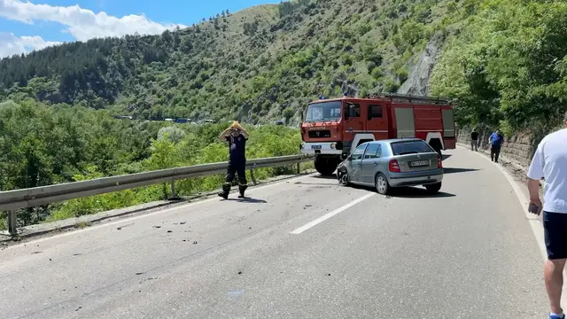 Teška nezgoda na Ibarskoj magistrali, foto: RINA