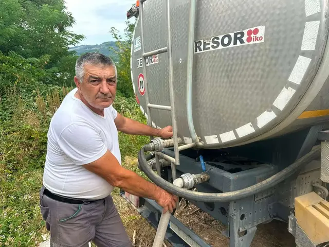 Teška situacija u Arilju usled suše / foto: RINA