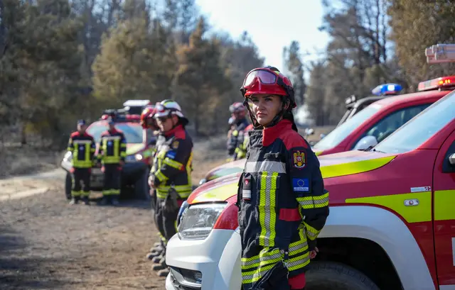 Gašenje požara u Deliblatskoj peščari uz međunarodnu pomoć - Foto: Ministarstvo unutrašnjih poslova Srbije