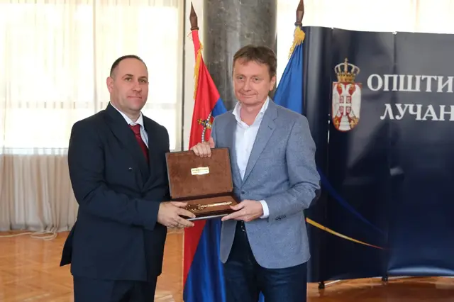 Darko Glišić je počasni građanin Lučana / foto: RINA