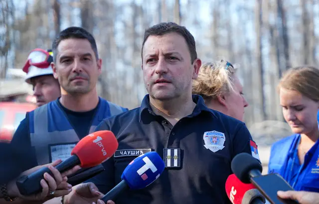 Gašenje požara u Deliblatskoj peščari uz međunarodnu pomoć - Foto: Ministarstvo unutrašnjih poslova Srbije