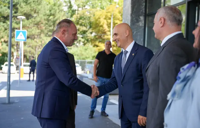 Poseta direktora policije Policijskoj upravi za grad Beograd - Foto: Ministarstvo unutrašnjih poslova Srbije
