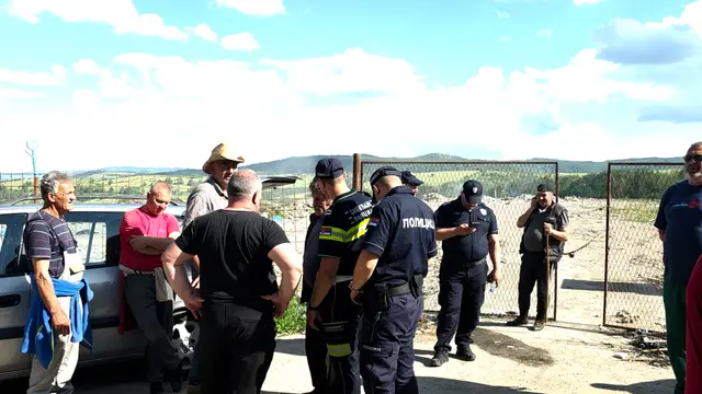 Na ivici incidenta kod deponije Goveđak, foto: RINA