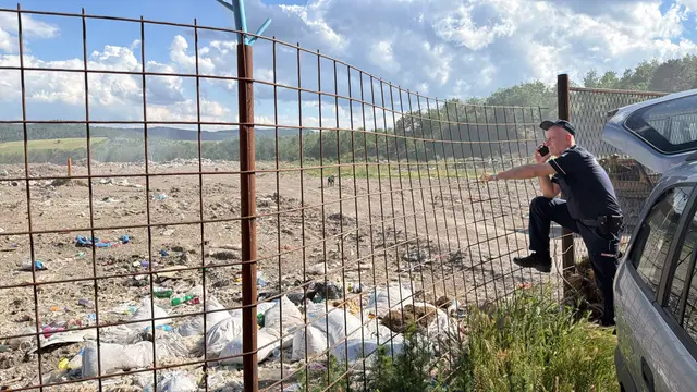 Na ivici incidenta kod deponije Goveđak, foto: RINA