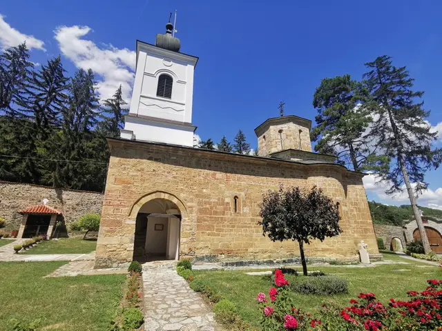 Manstir Drača smešten u geografskom centru Srbije, foto: RINA