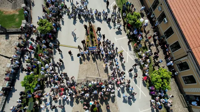 Guča – 55. Sabor trubača u Guči – otvaranje - Foto: RINA
