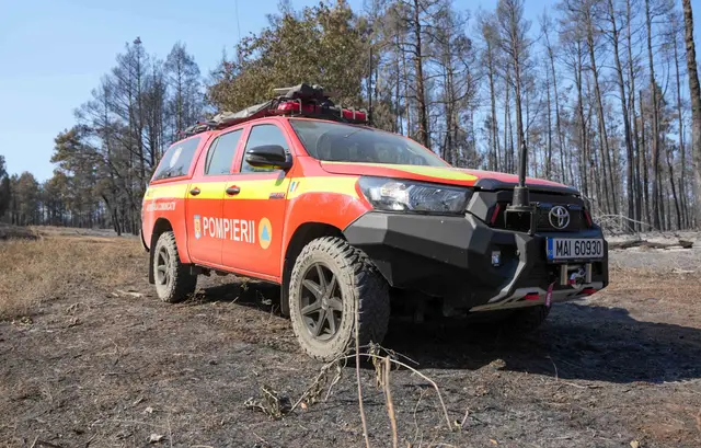 Gašenje požara u Deliblatskoj peščari uz međunarodnu pomoć - Foto: Ministarstvo unutrašnjih poslova Srbije