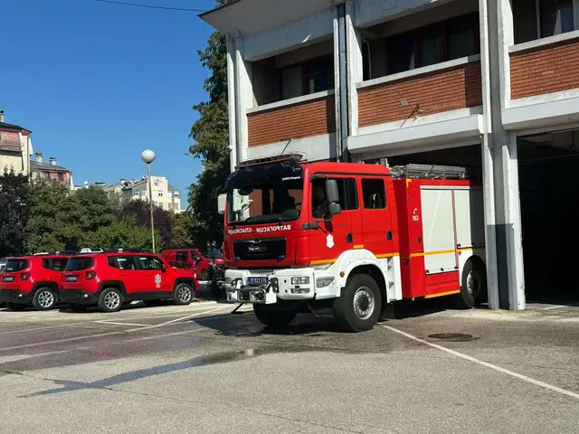 Vatrogasci u Čačku prolsavili svoj dan / foto: RINA