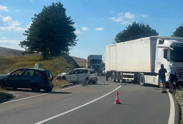 Težak sudar kod Zlatibora / foto: RINA