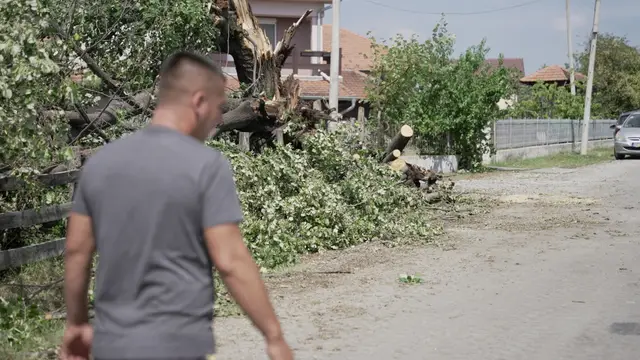 Nevreme napravilo haos u selu Gornja Gorevnica / foto: RINA
