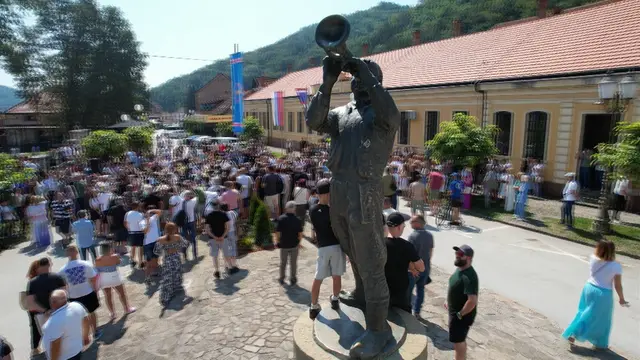 Guča – 55. Sabor trubača u Guči – otvaranje - Foto: RINA